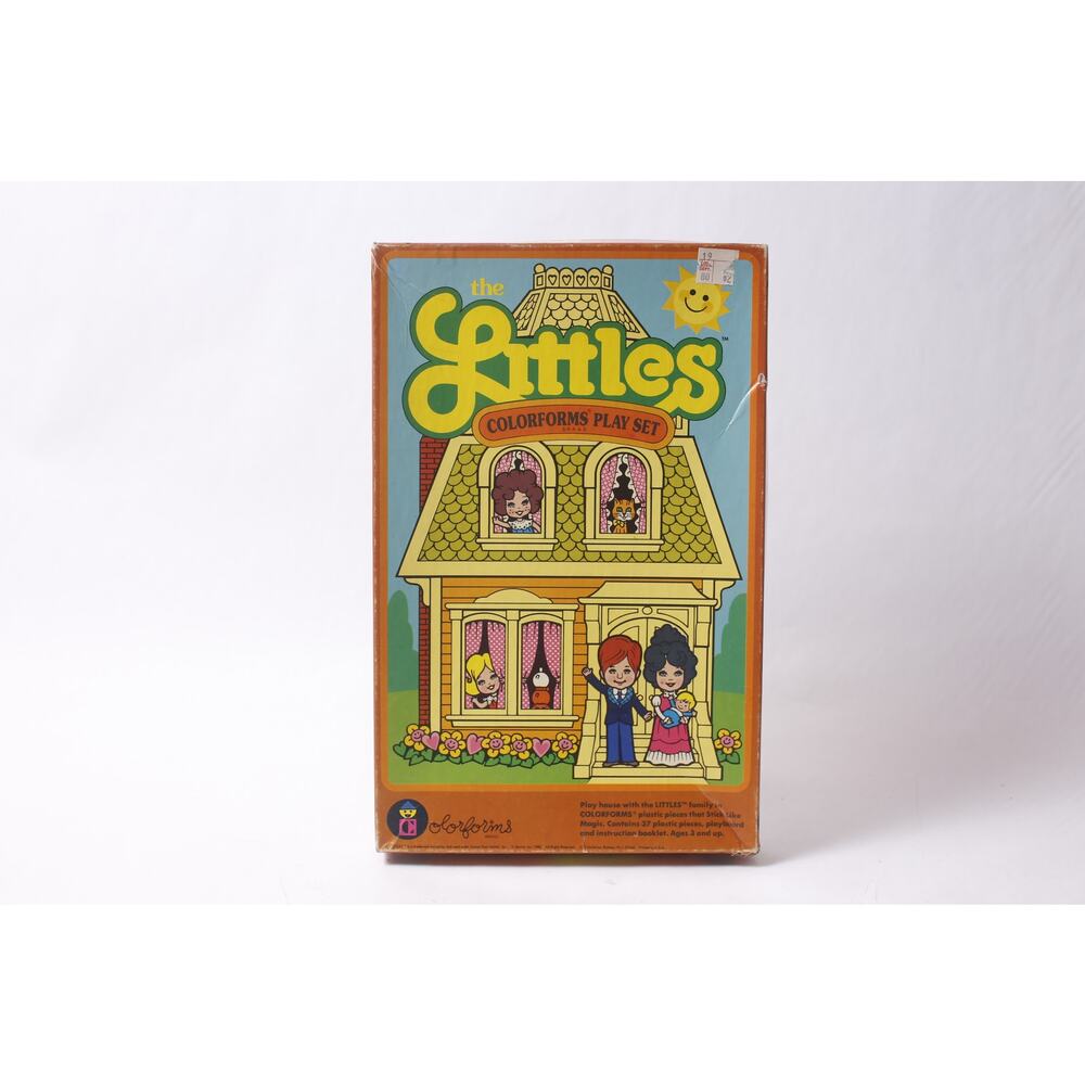Littles Colorforms Play Set 1980 Play House with Sticking Pieces ~ 260214-WH 978